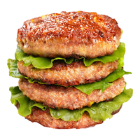 阿彭谷饲牛排 原切牛肉黑安格斯厚切西冷儿童牛扒整切生鲜套餐 儿童膳食牛肉饼5片装