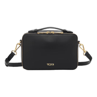 途明VOYAGEUR女士单肩斜挎包休闲百搭皮质牛皮革单肩包黑色0196507DL520