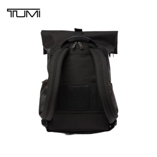 PLUS会员：TUMI 途明 ALPHA BRAVO 男士双肩包 运动通勤休闲翻盖电脑包