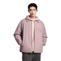 杰克琼斯男士反季羽绒服外套保暖外套大衣男装连帽立领 夹克羽绒-224423009鹿角 175/96A/M