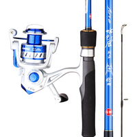 GW 光威 鱼竿ML调水色良辰2.4米直柄纺车轮路亚竿套装泛用路亚杆钓鱼竿