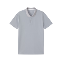 京东京造【100系列云感速干】运动短袖Polo衫男跑步户外夏季 米灰L