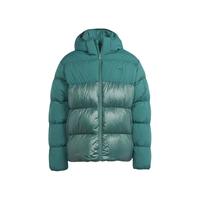 adidas 阿迪达斯 三叶草男装冬季600蓬运动保暖连帽鸭绒羽绒服 森林绿 A/L