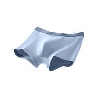 网易严选 莫代尔抑菌内裤男士精梳棉冰丝内裤男夏季凉感不闷舒适亲肤 A款5A抑菌莫代尔-深蓝+空气蓝+云皓灰 L 【莫代尔5A抑菌】深蓝+空气蓝+云皓灰