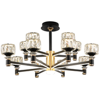 HP 惠普 轻奢客厅吊灯水晶吊灯 2023新年大厅主灯具现代简约北欧吊灯