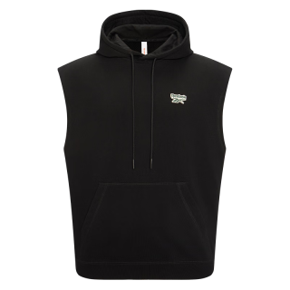 Reebok锐步男女同款时尚街头针织连帽马甲 23FRC311UGH0 A/XL
