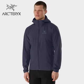 始祖鸟连帽软壳 ARCTERYX GAMMA SL HOODY男子防风户外外套耐磨连帽 Fluidity / 水波蓝 XXL