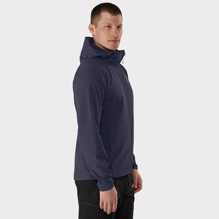 始祖鸟连帽软壳 ARCTERYX GAMMA SL HOODY男子防风户外外套耐磨连帽 Fluidity / 水波蓝 XXL