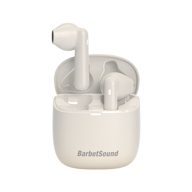 BarbetSound Buds T60 蓝牙5.4 米黄色 真无线蓝牙耳机