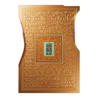 绿雪芽福鼎老白茶金砖礼茶2021年寿眉茶叶礼盒520g