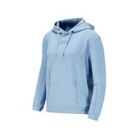 迪卡侬女运动卫衣套头连帽卫衣柔软速干吸湿排汗高弹拉链口袋SAX3