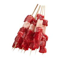 芈羊羊 芈羊宁夏滩羊 纯手工羊羔肉串100串(纯肉4斤) 烧烤食材 源头直发