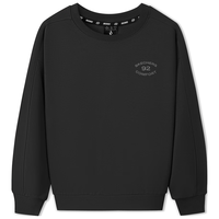 斯凯奇 中性秋冬季舒弹卫衣针织套头卫衣L325U083 碳黑/0018 XS