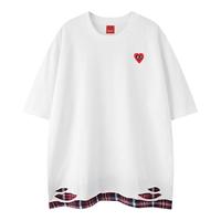  CHARLES JANG'S HAPPY HEART/查尔斯桃心 纯棉 男士T恤