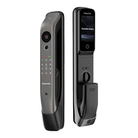 凯迪仕（KAADAS）K20ProV2大屏猫眼可视智能锁全自动指纹锁防盗门入户门电子密码锁 V1太空灰【远程可视 高清大屏】