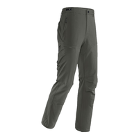 KAILAS凯乐石软壳裤 户外徒步防寒中厚T10-M软壳裤长裤男款 浅灰绿-男款