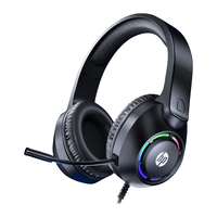 惠普 8013 USB7.1声道 经典黑 头戴式有线耳机