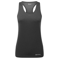 MONTANE盟泰恩 DART VEST 户外速干背心女款防晒透气排汗夏季轻薄无袖T恤 BLACK 黑色 L