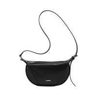 【二层牛皮】包包女时尚百搭饺子包轻巧腋下包大容量斜挎包女包