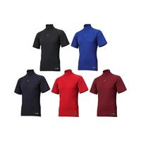 DESCENTE/迪桑特 吸汗速干 男士高领短袖汗衫