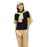 可隆 KOLON SPORT短袖T恤女士运动半袖速干翻领保罗衫
