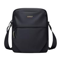 高尔夫 单肩包男士大容量休闲斜挎包牛津帆布商务挎包潮流小背包