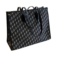 GIORIGOJAMOR包包女包轻奢托特包大容量单肩包女士手提包三八妇女节 黑色【可放14寸电脑】