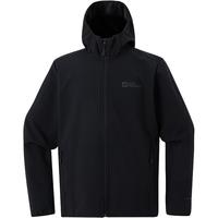 Jack Wolfskin狼爪软壳夹克男秋冬户外骑行登山耐磨上衣运动防风外套5032071 5032071-6000/黑色 3XL 185/112A