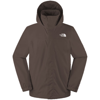The North Face北面冲锋衣男户外防水单层硬壳夹克8BA8 棕色/1OI 3XL