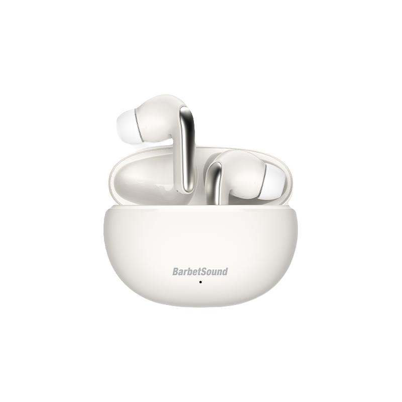 BarbetSound Buds A65 30dB主动降噪 月白 真无线蓝牙耳机