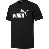 PUMA 彪马 男子 基础系列 ESS Logo Tee 短袖T恤 845575 01 黑色 亚洲码 L 180/100A
