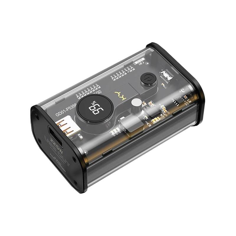 WEKOME 移动电源 透明黑 10000mAh Type-C 18W 双向快充