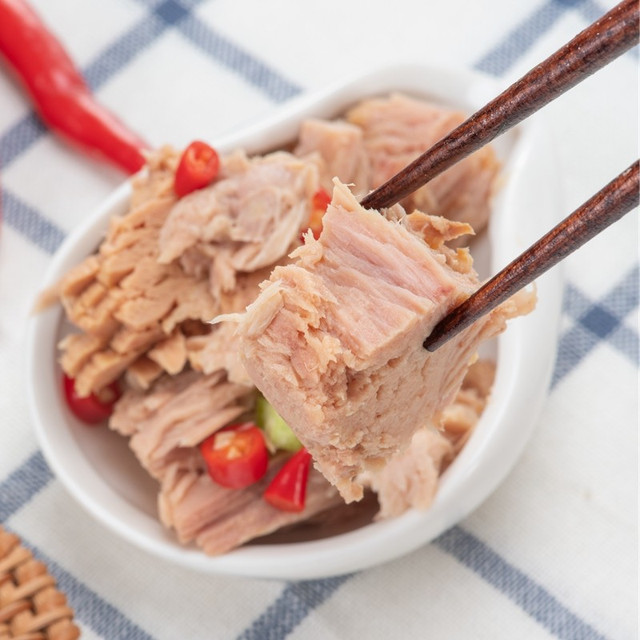 今日必买：恋食记 金枪鱼罐头水浸低脂 175g*4罐