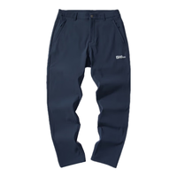 狼爪 冲锋裤男裤秋冬新品户外运动休闲裤防风保暖抓绒长裤