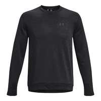 安德玛（UNDERARMOUR）男子拒水圆领高尔夫运动保暖抓绒卫衣1373675 黑色001 L