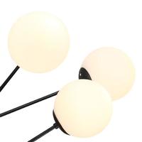 雷士 NVC Lighting照明 雷士 NVC Lighting吊灯魔豆分子灯客厅卧室北欧灯具12头吊灯风扇灯三室两厅NGD12-1
