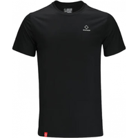 移动端、京东百亿补贴：准者 运动短袖跑步T恤男士夏季运动服速干透气短袖圆领上衣 纯正黑 S