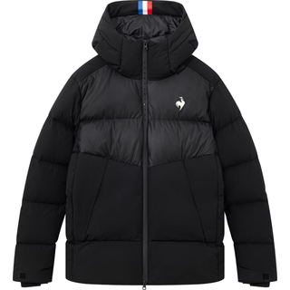 乐卡克（Le coq sportif）法国公鸡男款2023骑行系列秋冬短羽绒服LEM23Q30604 黑色/BLK 2XL