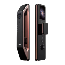 博世 智能门锁密码锁指纹锁电子锁入户门家用卧室木门防盗门 FU6 PLUS