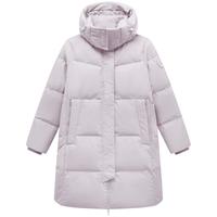 特步 XTEP【三防科技】中长款羽绒服女冬季加厚保暖连帽羽绒户外运动外套