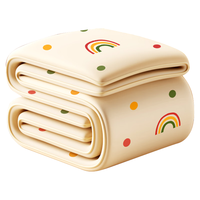 俞兆林（YUZHAOLIN）双人数显九档分区控温双控无纺布电热毯电褥子1.8*1.5m彩虹印花 【双温双控】除螨180cm*150cm