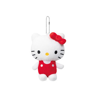 三丽鸥（SANRIO）50周年系列HelloKitty 挂件 毛绒玩具生日礼物送女友