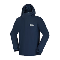 Jack Wolfskin 狼爪 男子三合一冲锋衣 5012775-1010 宝蓝色 S