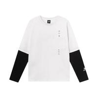  BALANCE潮流百搭运动休闲卫衣男   AMT23306-PAY  白色 M