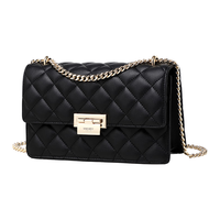 NINE WEST玖熙包包女款2025年女包轻奢斜挎包女 黑色-【精美礼盒支持刻字-贺卡】