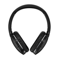 BASEUS 倍思 D02 Pro 耳罩式头戴式动圈降噪双模耳机 黑色