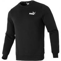 彪马(PUMA)卫衣男士春秋季训练上衣运动服休闲毛圈加绒保暖针织圆领套头衫 毛圈-NO.1标 黑色 M