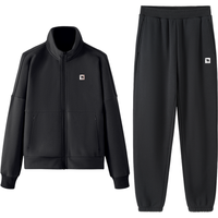 骆驼 CAMEL【外套+长裤】加绒运动套装女秋冬保暖高级感跑步运动套女装套装