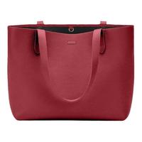 packsKaya 纯素皮迷你手提包 红色和金色 【美国奥莱】直发