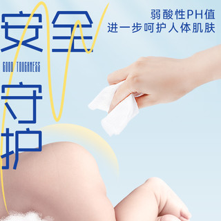 大包护理湿巾婴儿湿巾家用实惠装老人护理清洁手口可用湿巾纸80抽